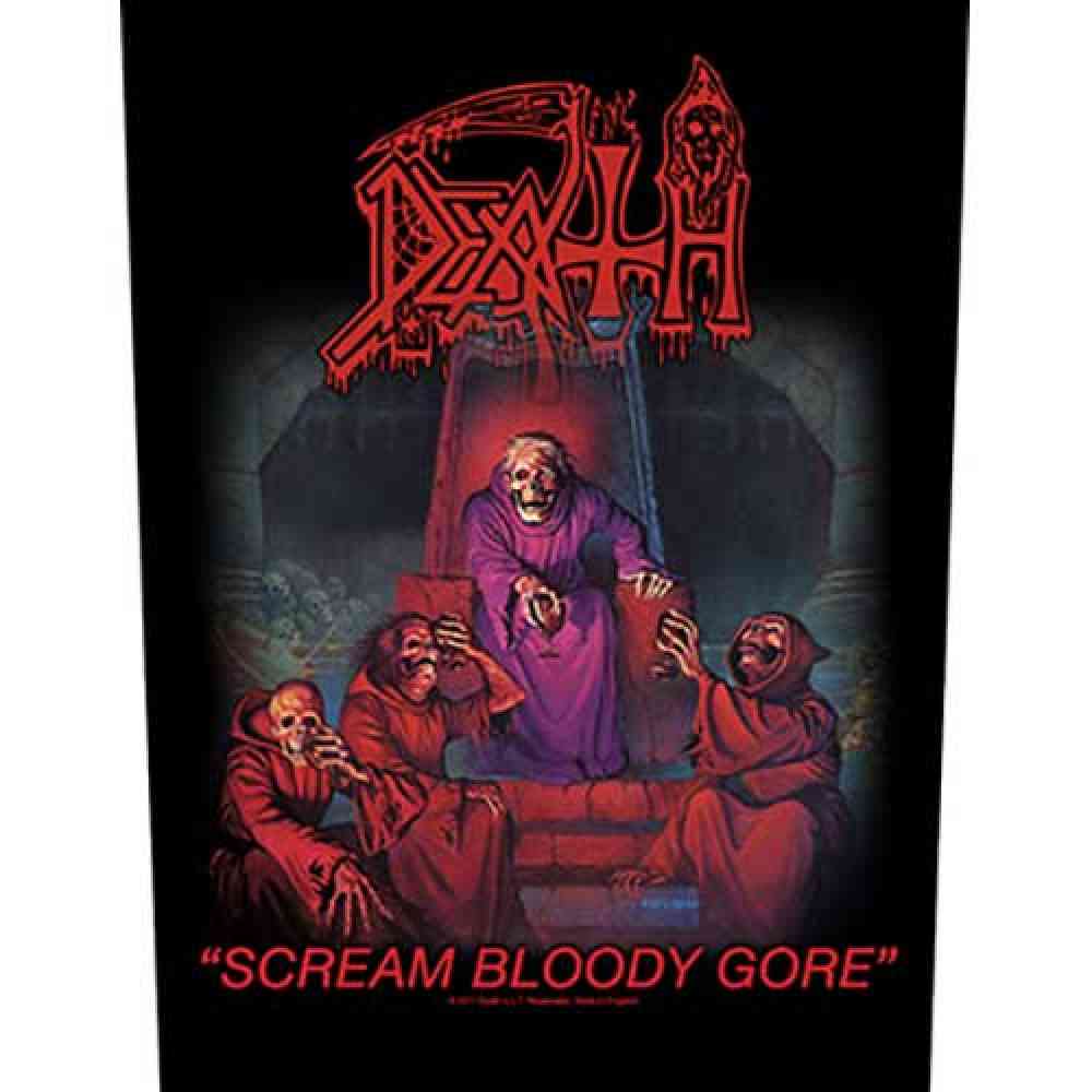 Death - Scream Bloody Gore Rugpatch - Multicolours